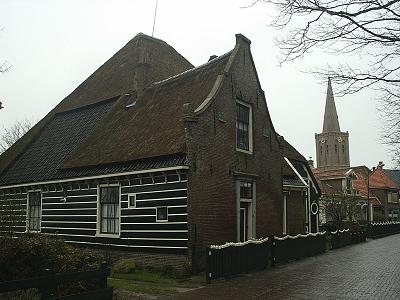 Stolpboerderij in Twisk uit 1746