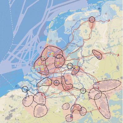 Ruimtelijke ordening in Nederland.